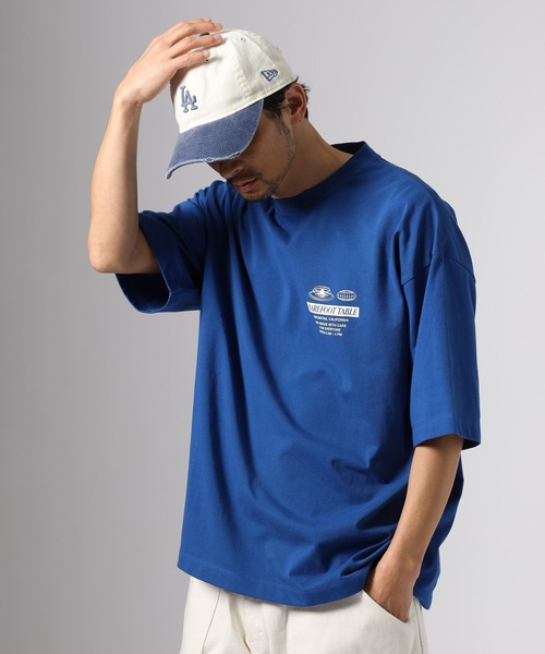 BAYFLOW(ベイフロー)の「【接触冷感】アソートプリントTシャツ(Tシャツ/カットソー・メンズ・ブルー/オフホワイト/ブラック・LARGE/MEDIUM)」の11枚目の写真