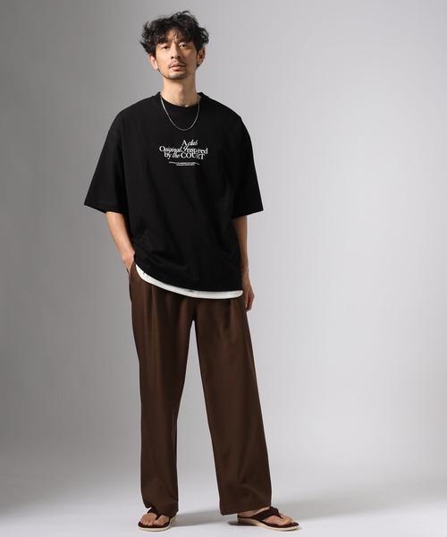 BAYFLOW(ベイフロー)の「【接触冷感】アソートプリントTシャツ(Tシャツ/カットソー・メンズ・ブルー/オフホワイト/ブラック・LARGE/MEDIUM)」の15枚目の写真