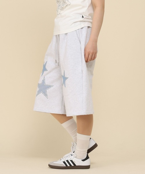 WaiKei（ワイケイ）の「【UNISEX】Wai Kei×ALAND／Aロゴスターバミューダショートパンツ（その他パンツ・レディース・ブラック/ライトグレー・LARGE/MEDIUM）」の20枚目の写真