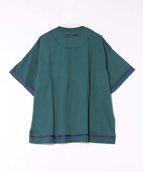 STYLISE（スタイライズ）の「【FACETASM】CURVY SLIT BIG TEE / 4カラー [MYK-TEE-01]（Tシャツ/カットソー・メンズ・グレー/ホワイト/ブラウン/グリーン・5）」の6枚目の写真