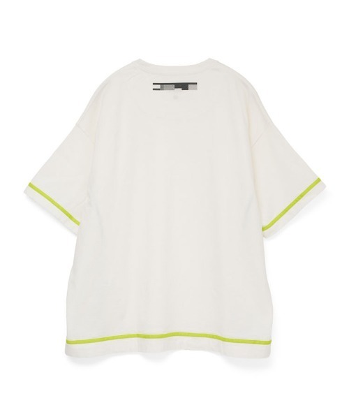 STYLISE（スタイライズ）の「【FACETASM】CURVY SLIT BIG TEE / 4カラー [MYK-TEE-01]（Tシャツ/カットソー・メンズ・グレー/ホワイト/ブラウン/グリーン・5）」の14枚目の写真