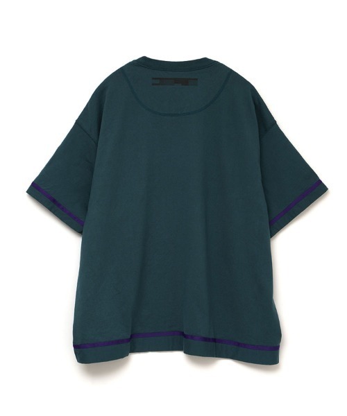 STYLISE（スタイライズ）の「【FACETASM】CURVY SLIT BIG TEE / 4カラー [MYK-TEE-01]（Tシャツ/カットソー・メンズ・グレー/ホワイト/ブラウン/グリーン・5）」の5枚目の写真