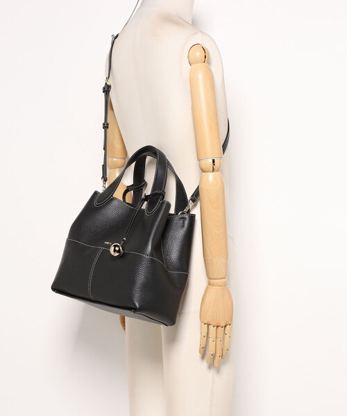 FURLA(フルラ)の「フルラ プリムローズ (Furla Primrose) トートバッグ M(ショルダーバッグ・レディース・ブラック/ブラウン・ONE SIZE)」の9枚目の写真