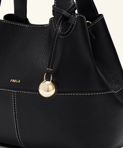 FURLA(フルラ)の「フルラ プリムローズ (Furla Primrose) トートバッグ M(ショルダーバッグ・レディース・ブラック/ブラウン・ONE SIZE)」の5枚目の写真