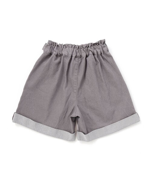 BeBe Petits Pois Vert(ベベプチポワヴェール)の「【店舗限定】裾折り返しデニムショートパンツ(95~160cm)(デニムパンツ・キッズ・ネイビー/グレー・120cm/150cm/160cm/140cm/110cm/130cm)」の6枚目の写真