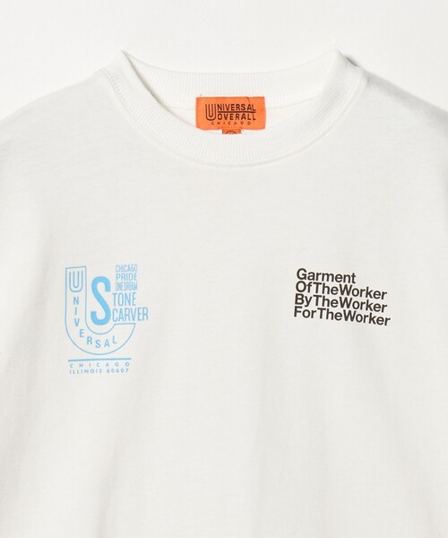 UNIVERSAL OVERALL(ユニバーサルオーバーオール)の「【別注】<UNIVERSAL OVERALL>グラフィック プリント Tシャツ / キッズ 100cm-130cm(Tシャツ/カットソー・キッズ・ホワイト/ダークブラウン/ダークグレー・S(120-130cm)/XS(100-110cm))」の9枚目の写真
