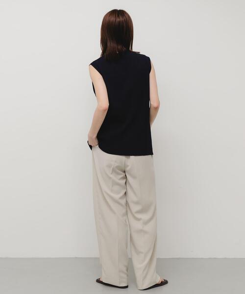 SENSE OF PLACE by URBAN RESEARCH（センスオブプレイスバイアーバンリサーチ）の「『洗濯可』メタルボタンミドルベスト（ニット/セーター・レディース・アイボリー/グレー/ネイビー・ONE）」の22枚目の写真
