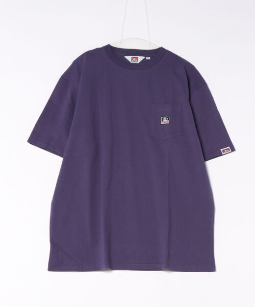 Right-on(ライトオン)の「ポケットTシャツ(Tシャツ/カットソー・メンズ・ブラック/サックスブルー/ホワイト/グリーン/パープル/イエロー・M/L/XL)」の5枚目の写真