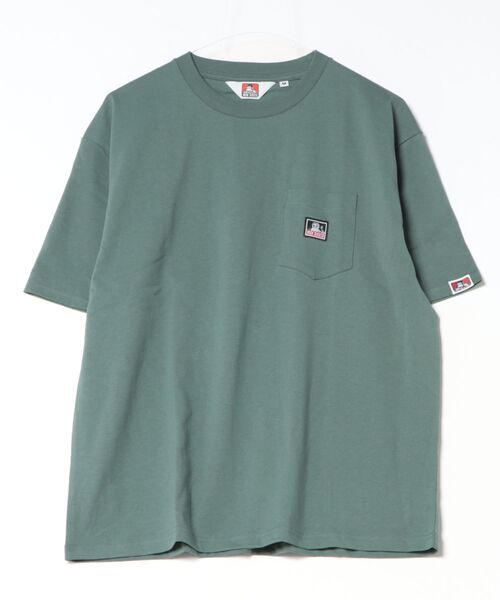 Right-on(ライトオン)の「ポケットTシャツ(Tシャツ/カットソー・メンズ・ブラック/サックスブルー/ホワイト/グリーン/パープル/イエロー・M/L/XL)」の3枚目の写真