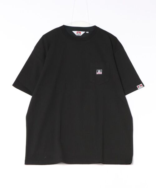 Right-on(ライトオン)の「ポケットTシャツ(Tシャツ/カットソー・メンズ・ブラック/サックスブルー/ホワイト/グリーン/パープル/イエロー・M/L/XL)」の2枚目の写真