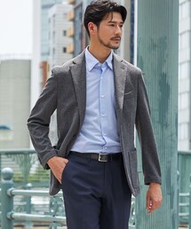 SHIPS:〈FUNCTION〉MADE IN JAPAN ジャージー ライト メランジ ジャケット