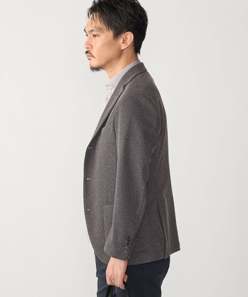 SHIPS(シップス)の「SHIPS:〈FUNCTION〉MADE IN JAPAN ジャージー ライト メランジ ジャケット(テーラードジャケット・メンズ・チャコールグレー・MEDIUM/LARGE)」の19枚目の写真