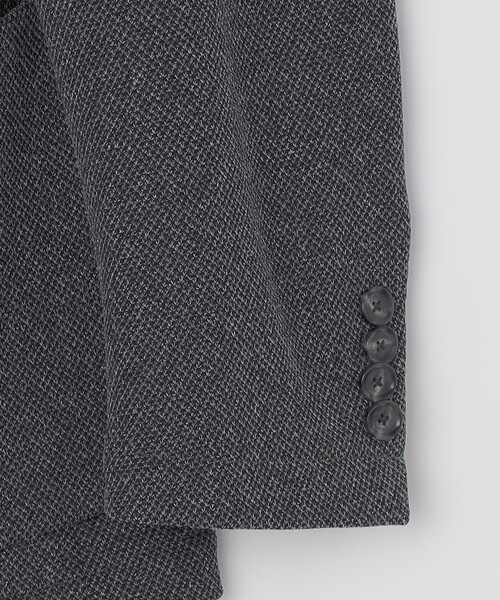 SHIPS(シップス)の「SHIPS:〈FUNCTION〉MADE IN JAPAN ジャージー ライト メランジ ジャケット(テーラードジャケット・メンズ・チャコールグレー・MEDIUM/LARGE)」の10枚目の写真
