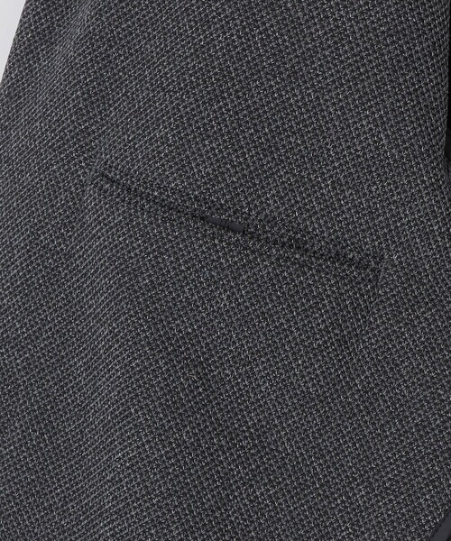 SHIPS(シップス)の「SHIPS:〈FUNCTION〉MADE IN JAPAN ジャージー ライト メランジ ジャケット(テーラードジャケット・メンズ・チャコールグレー・MEDIUM/LARGE)」の7枚目の写真