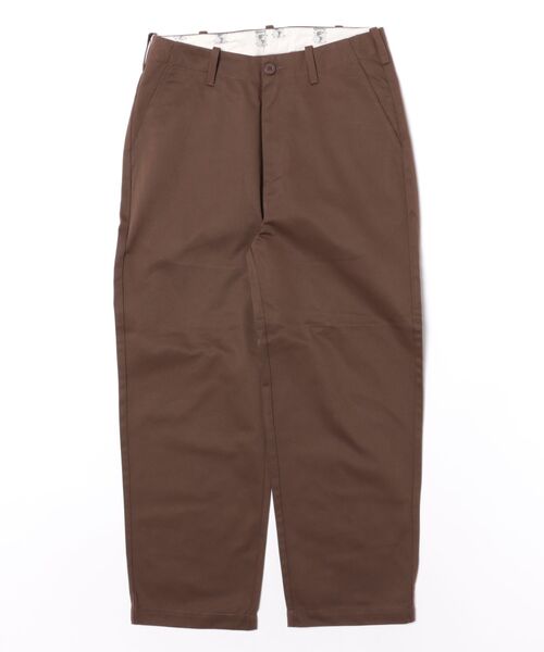 UNIVERSAL OVERALL(ユニバーサルオーバーオール)の「【72】【it】【UNIVERSAL OVERALL】WIDE(チノパンツ・メンズ・ブラック/ブラウン/チャコール/ベージュ系・28/32/34/30/36)」の3枚目の写真