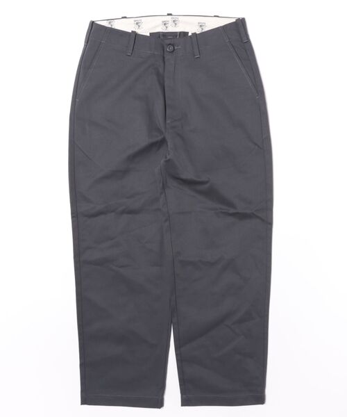 UNIVERSAL OVERALL(ユニバーサルオーバーオール)の「【72】【it】【UNIVERSAL OVERALL】WIDE(チノパンツ・メンズ・ブラック/ブラウン/チャコール/ベージュ系・28/32/34/30/36)」の2枚目の写真