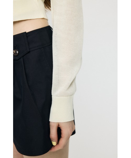MOUSSY(マウジー)の「SHEER HOOKED カーディガン(カーディガン/ボレロ・レディース・ブラック/ネイビー/オフホワイト・FREE)」の21枚目の写真
