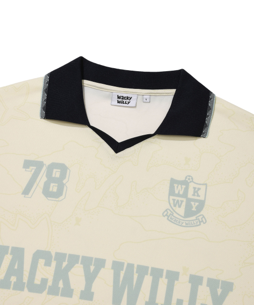Wacky WiLLy(ワッキーウィリー)の「WKWY 長袖Tシャツクリーム(Tシャツ/カットソー・メンズ・その他・SMALL/MEDIUM/LARGE/X-LARGE)」の5枚目の写真
