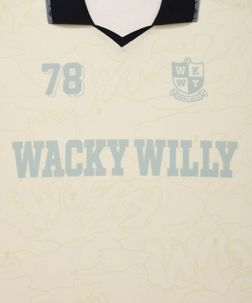 Wacky WiLLy(ワッキーウィリー)の「WKWY 長袖Tシャツクリーム(Tシャツ/カットソー・メンズ・その他・SMALL/MEDIUM/LARGE/X-LARGE)」の4枚目の写真