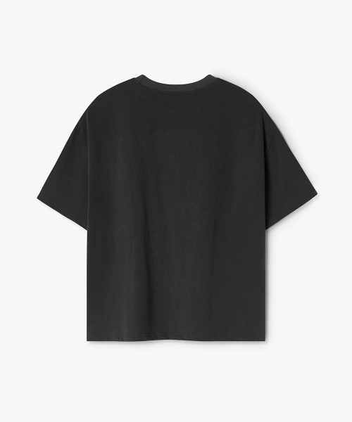 WEST GRAND BOULEVARD(ウエストグランドブルバード)の「アーバンピグメントワンポケットクロップTシャツCHARCOAL(Tシャツ/カットソー・メンズ・その他・MEDIUM/LARGE/X-LARGE)」の7枚目の写真