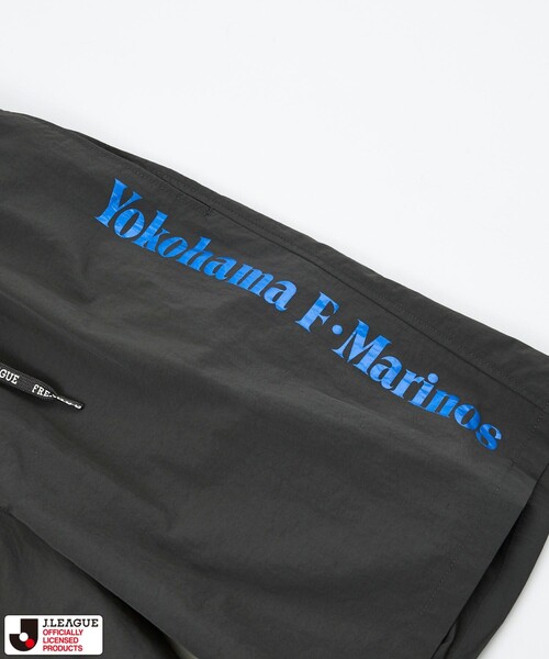 FREAK'S STORE（フリークスストア）の「J.LEAGUE×FREAK'S STORE 別注 SUPPORTERS NYLON SHORTS 【横浜 F・マリノス】（その他パンツ・メンズ・チャコールグレー/ブラック・LARGE/MEDIUM/SMALL）」の13枚目の写真