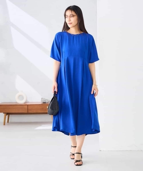 a.v.v(アーヴェヴェ)の「ウエストタックワンピース(ワンピース・レディース・レッド/ブラック/ブルー・38/40)」の21枚目の写真