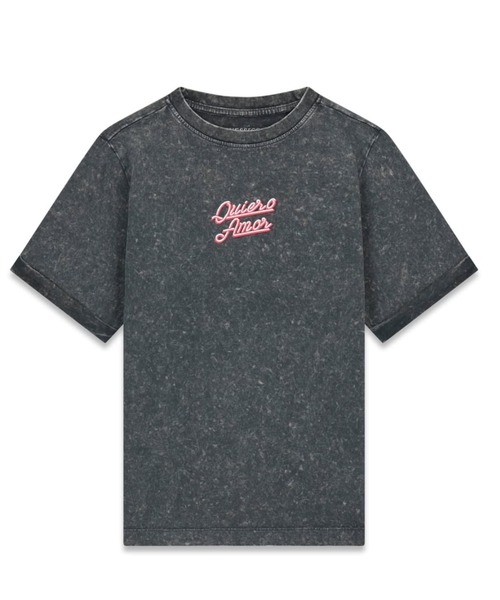 Guess(ゲス)の「QUIERO Amor Tee Tシャツ 半袖(Tシャツ/カットソー・レディース・スミクロ・LARGE/MEDIUM/SMALL/X-SMALL)」の5枚目の写真