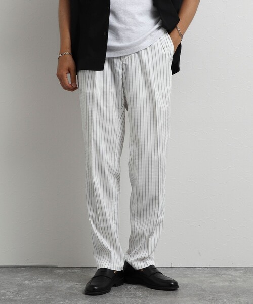 NOLLEY’S(ノーリーズ)の「《通気性/UVカット》Dot Air イージーパンツ 26SS(スウェットパンツ・メンズ・ブラウン/ホワイト系その他/グレー・M/S/XL/L)」の5枚目の写真