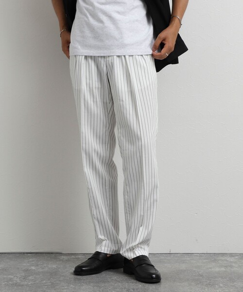 NOLLEY’S(ノーリーズ)の「《通気性/UVカット》Dot Air イージーパンツ 26SS(スウェットパンツ・メンズ・ブラウン/ホワイト系その他/グレー・M/S/XL/L)」の7枚目の写真