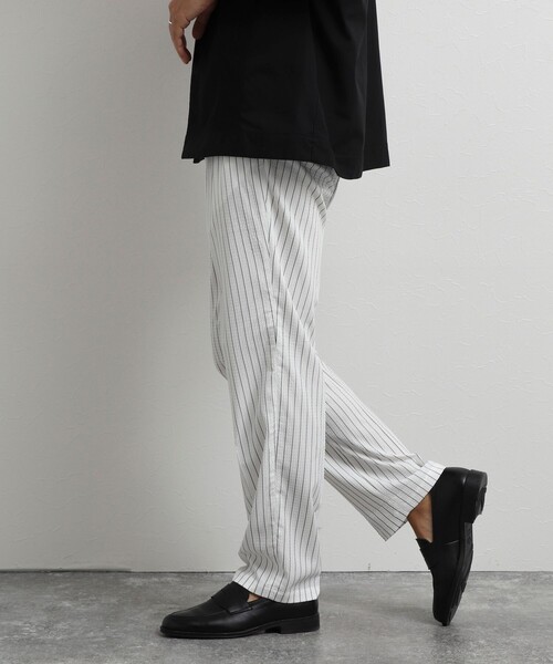 NOLLEY’S(ノーリーズ)の「《通気性/UVカット》Dot Air イージーパンツ 26SS(スウェットパンツ・メンズ・ブラウン/ホワイト系その他/グレー・M/S/XL/L)」の9枚目の写真