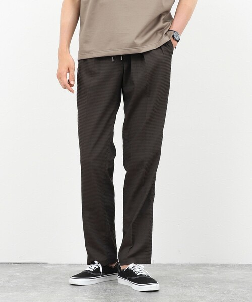 NOLLEY’S(ノーリーズ)の「《通気性/UVカット》Dot Air イージーパンツ 26SS(スウェットパンツ・メンズ・ブラウン/ホワイト系その他/グレー・M/S/XL/L)」の16枚目の写真