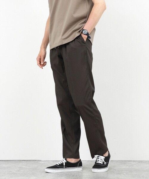 NOLLEY’S(ノーリーズ)の「《通気性/UVカット》Dot Air イージーパンツ 26SS(スウェットパンツ・メンズ・ブラウン/ホワイト系その他/グレー・M/S/XL/L)」の18枚目の写真