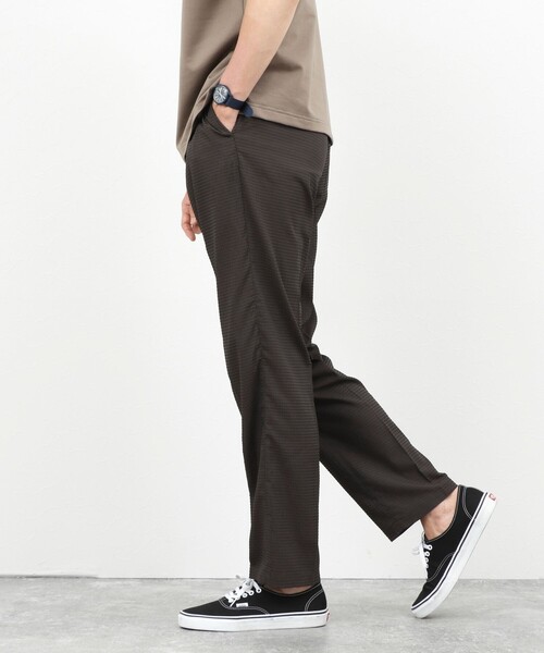 NOLLEY’S(ノーリーズ)の「《通気性/UVカット》Dot Air イージーパンツ 26SS(スウェットパンツ・メンズ・ブラウン/ホワイト系その他/グレー・M/S/XL/L)」の20枚目の写真