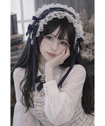 CERCA（チェルカ）の「【Bls】【ZA】【Bling Leads】編み上げレース ヘッドドレス（その他ヘアアクセサリー）」