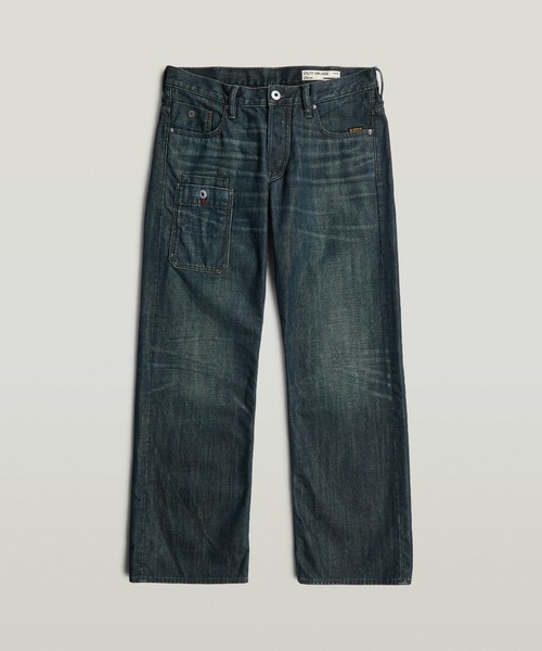 G-STAR(ジースター)の「Recon Low Loose Jeans/ヴィンテージライクローウエストルーズジーンズ(デニムパンツ・メンズ・インディゴブルー・28/30/33/30/29/30/30/30/31/30/32/30)」の1枚目の写真