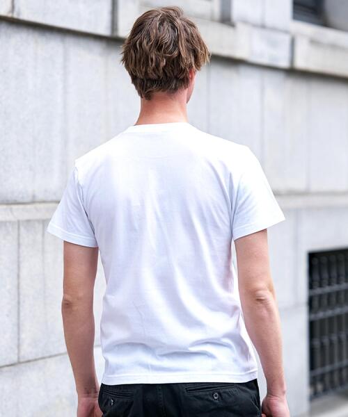 DRESSTERIOR（ドレステリア）の「◆【EC＆大阪ルクア店限定】ボーラーハットクロックドッグTシャツ（Tシャツ/カットソー・メンズ・ホワイト・92/91/90/94）」の6枚目の写真