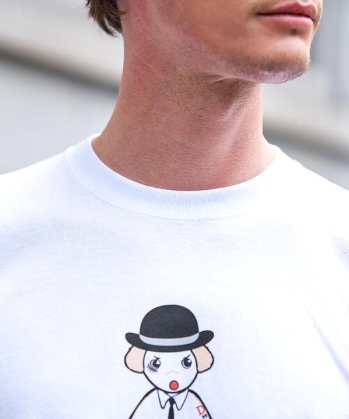DRESSTERIOR（ドレステリア）の「◆【EC＆大阪ルクア店限定】ボーラーハットクロックドッグTシャツ（Tシャツ/カットソー・メンズ・ホワイト・92/91/90/94）」の8枚目の写真