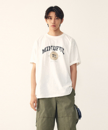 STUDIO TOMBOY（スタジオトムボーイ）の「[メンズ] ヴィンテージプリントTシャツ_オフホワイト 91M6222352（Tシャツ/カットソー）」