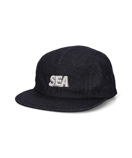WIND AND SEA（ウィンダンシー）の「CANVAS JETCAP（キャップ・メンズ・ブラック/ネイビー・FREE）」の2枚目の写真