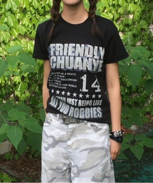 Vipoa(ヴィポア)の「vintage logo print tee(Tシャツ/カットソー・レディース・グレー/ブラック/ホワイト・FREE)」の9枚目の写真