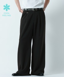 RAGEBLUE（レイジブルー）の「＜接触冷感＞COOL FEELING TR WIDE STRAIGHT SLACKS/TRワイドストレートスラックス（スラックス）」
