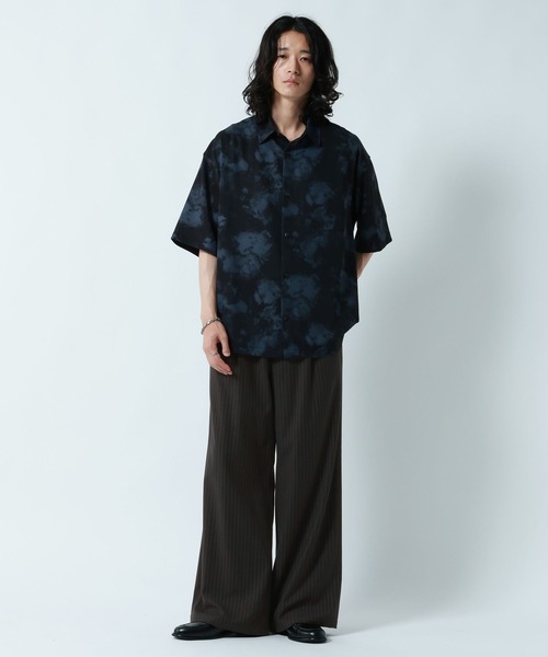 RAGEBLUE(レイジブルー)の「<接触冷感>COOL FEELING TR WIDE STRAIGHT SLACKS/TRワイドストレートスラックス(スラックス・メンズ・ブラック系その他/ブラック・MEDIUM/LARGE)」の9枚目の写真