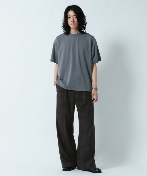 RAGEBLUE(レイジブルー)の「<接触冷感>COOL FEELING TR WIDE STRAIGHT SLACKS/TRワイドストレートスラックス(スラックス・メンズ・ブラック系その他/ブラック・MEDIUM/LARGE)」の11枚目の写真