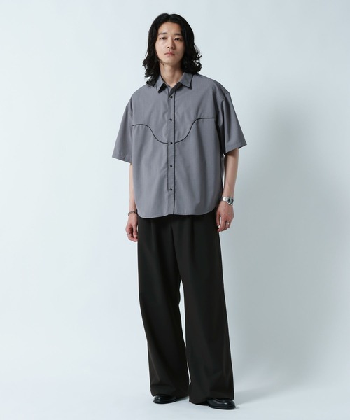 RAGEBLUE(レイジブルー)の「<接触冷感>COOL FEELING TR WIDE STRAIGHT SLACKS/TRワイドストレートスラックス(スラックス・メンズ・ブラック系その他/ブラック・MEDIUM/LARGE)」の16枚目の写真