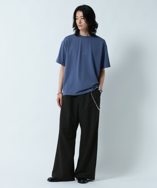 RAGEBLUE(レイジブルー)の「<接触冷感>COOL FEELING TR WIDE STRAIGHT SLACKS/TRワイドストレートスラックス(スラックス・メンズ・ブラック系その他/ブラック・MEDIUM/LARGE)」の18枚目の写真