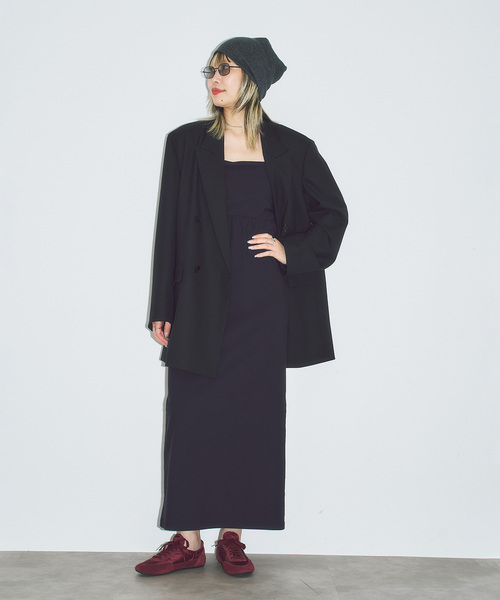 CITYSHOP（シティーショップ）の「DOUBLE OVER ジャケット（その他アウター・レディース・ブラック/ブラウン・38/36）」の11枚目の写真
