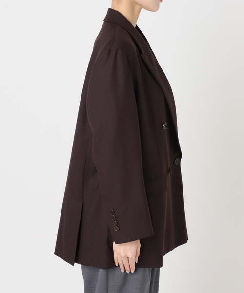 CITYSHOP（シティーショップ）の「DOUBLE OVER ジャケット（その他アウター・レディース・ブラック/ブラウン・38/36）」の19枚目の写真