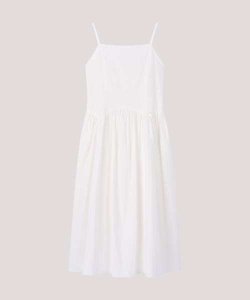 THE LILLE（ザ リル）の「Shirring long Dress_Ivory（ワンピース・レディース・その他・FREE）」の2枚目の写真