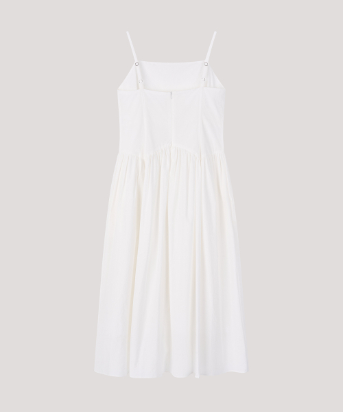 THE LILLE（ザ リル）の「Shirring long Dress_Ivory（ワンピース・レディース・その他・FREE）」の3枚目の写真