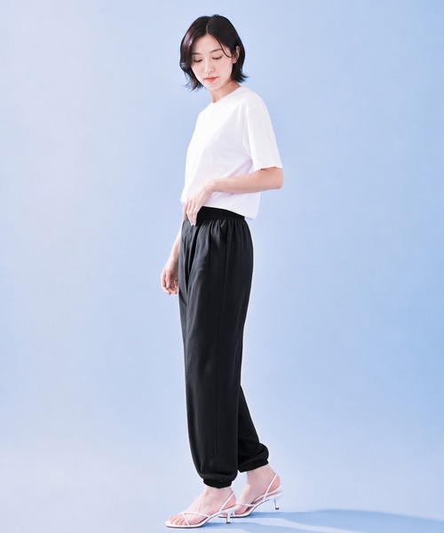 by LEGNA(バイレグナ)の「COOLIFY ジョガーパンツ(その他パンツ・レディース・ダークグレー/ブラック・L-Long/M-Long/L-Regular/M-Regular)」の19枚目の写真